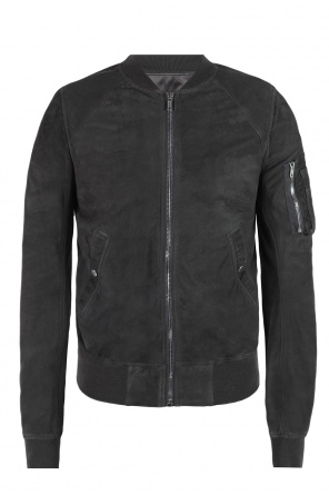 Zamszowa kurtka typu 'bomber', zdjęcie 1 Zamszowa kurtka typu 'bomber' od Rick Owens